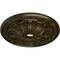 Ekena Millwork Flagstone Ceiling Medallion (Fits Canopies up to 3 7/8"), 30"OD x 3 7/8"ID x 3 1/4"P, Green Gold CM30FLGGS - alternate 2